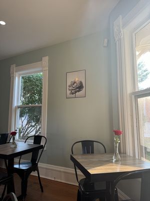 Inside Seating  at La Rose Bistro in Cavendish