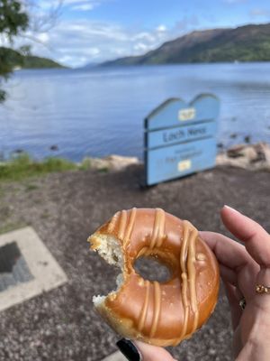   at Krispy Kreme in Edinburgh