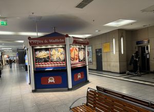 store front  at Crêperie Chris - Waffeln und Crepes - Kiosk in Mannheim