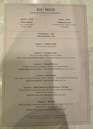   at Six by Nico in Aberdeen