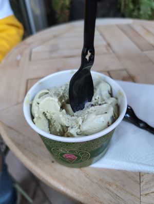 Mint Matcha Chip at Swanky Scoop in Woodinville