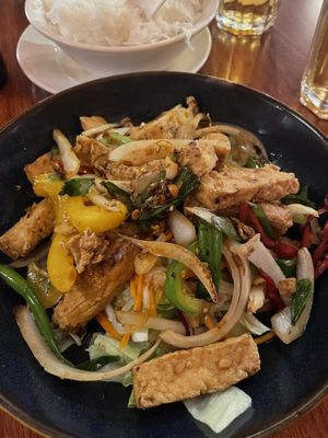 Tofu Lemongrass  at Non Restaurant in North London