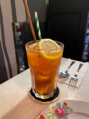 Lemon Passion Fruit Tea RM17.99 at ADU Sugar Restaurant in Kuala Lumpur