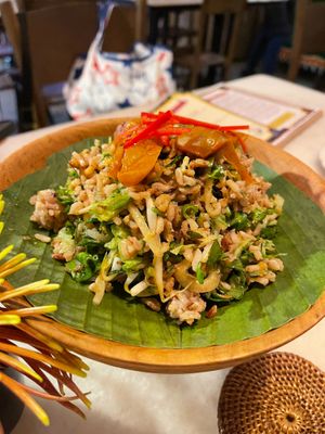 Nasi Kerabu Salad RM32.99 at ADU Sugar Restaurant in Kuala Lumpur