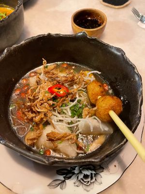 Soto Johor Vegan RM32.99 at ADU Sugar Restaurant in Kuala Lumpur