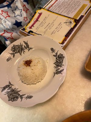 Steamed Rice RM5.99 at ADU Sugar Restaurant in Kuala Lumpur