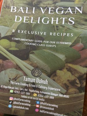   at Taman Dukuh Bali Farm Cooking School - Cooking Class Ubud in Gianyar