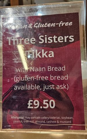 Vegan warm dish at Highland Coo Café in Glencoe