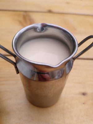 Oat milk (March 2024) at The Old Boat House in Amble