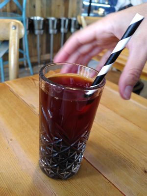 Decaf iced coffee (August 2024) at The Old Boat House in Amble