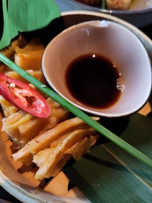 Kimchi Pfannkuchen at SOYO - Restaurant & Bar in Landshut