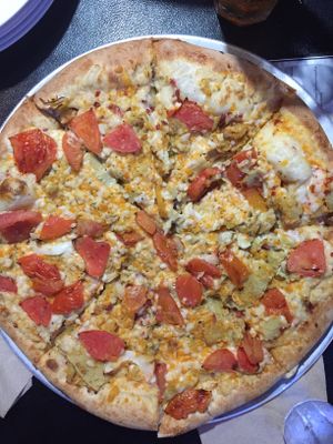 Vegan ranch chicken pizza  at The Pie in South Jordan