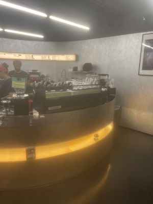 The owners give a personalized feel  at Voyager Espresso Coffee in New York City