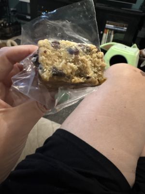  Cookie dough bar   at Fritz's in New Brunswick