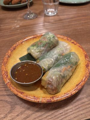 Summer rolls | September ‘25  at Rosa's Thai Cafe in Cardiff