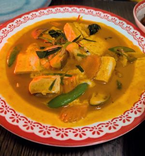 'Gaeng Panang' Curry at Rosa's Thai Cafe in Cardiff