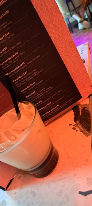 Vegan White Russian at August House in Glasgow