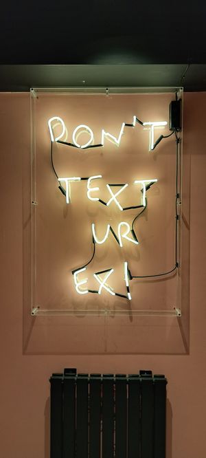 Toilet decor at August House in Glasgow