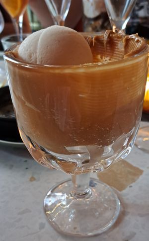 Biscoff sundae at August House in Glasgow