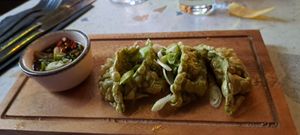 Gyoza at August House in Glasgow