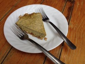 Passion fruit cheesecake at Pura Vida in Todos Santos