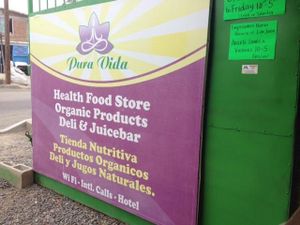 Entrance at Pura Vida in Todos Santos