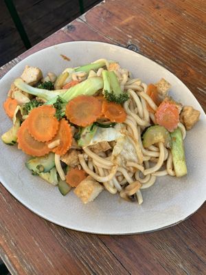 Gebratene Udon mit Tofu  at Viet Soup in Vienna