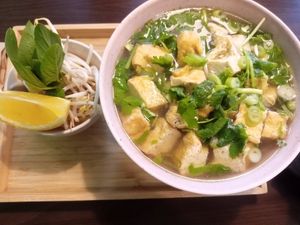 Pho with tofu at Viet Soup in Vienna