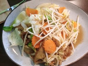 Udon with seitan at Viet Soup in Vienna