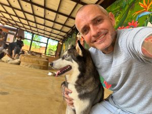  at Happy Husky Cafe in Puerto Princesa