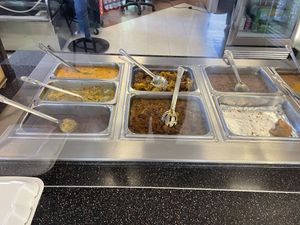 Vegan options up close    at Gogi's Cafe in Chico