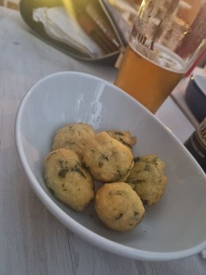 Pittule at Molo 29 Pucceria Salentina in Santa Maria Di Leuca