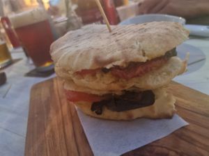 Puccia at Molo 29 Pucceria Salentina in Santa Maria Di Leuca