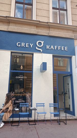  at Grey Kaffee in Vienna