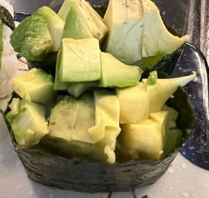 Gunkan avocado   at Sushi Yuan in Milan
