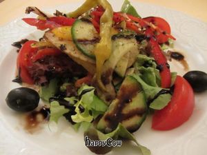 Small Mixed Salad at Michelangelo in Saarbrucken