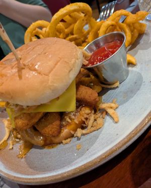 Vegan Justice Beaver w/ beyond tenders at Ritcey East in Watertown