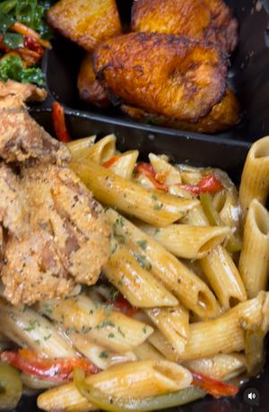 All new Rasta Pasta meal at Iconic Vegan Cafe in Dallas