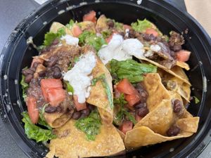 Ultimate nachos  at Iconic Vegan Cafe in Dallas