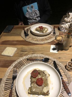 Lasagne was excellent   at il Brucaliffo Cucina in Castiglione Dorcia