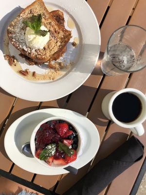 Top view at Green Eggs Cafe - Northern Liberties in Philadelphia