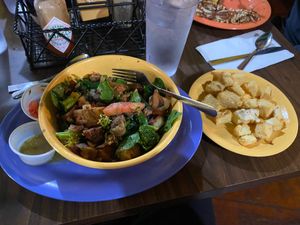 Southwest Bowl after getting the tofu included at Squeeze In in Sparks