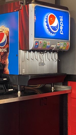 Boo pepsi,  at The Mongolorian BBQ in Orlando