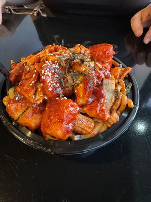 Custom bowl  at The Mongolorian BBQ in Orlando