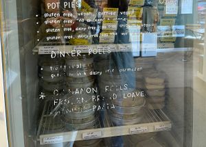 vegan take home and bake options   at Grain Artisan Bakery in Snohomish