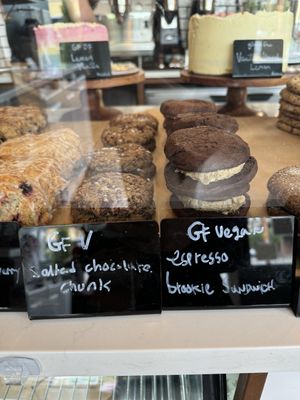 vegan options today (6/4/24)  at Grain Artisan Bakery in Snohomish
