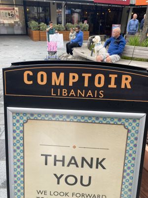 Outside   at Comptoir Libanais in Ellesmere Port