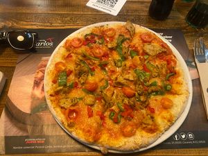   at Pizzería Carlos in Caceres