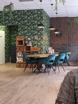 Inside decor at Baguetteschmiede in Geilenkirchen