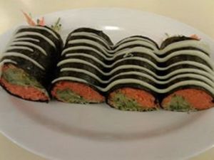 蔬菜壽司 Vegetable Sushi  at Simple Life - KLCC in Kuala Lumpur